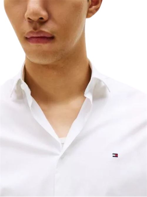 Camicia in popeline stretch Tommy Hilfiger | MW0MW38347YAF